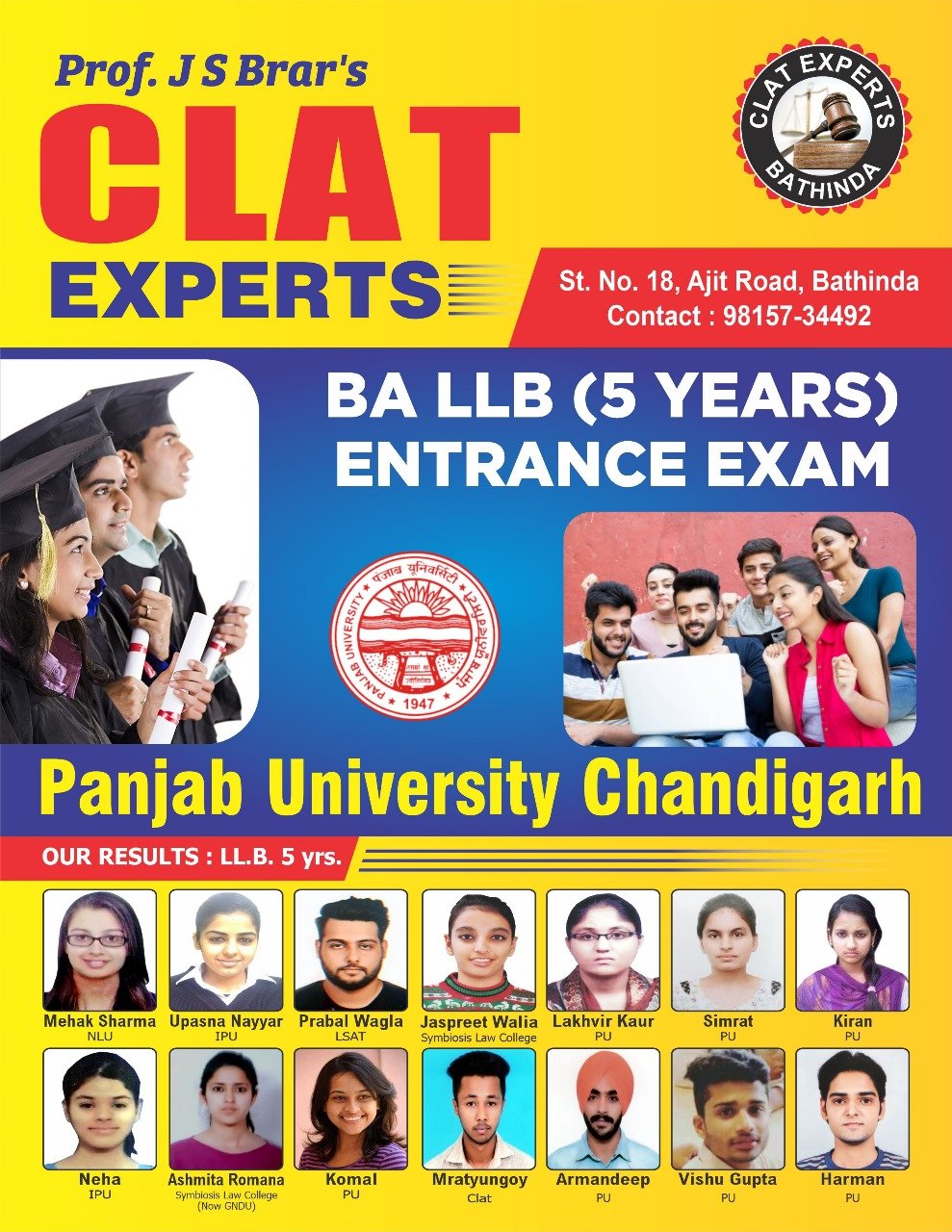 BA LLB Entrance Exam
